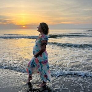 Taylor Vibrant Floral Maxi Dress